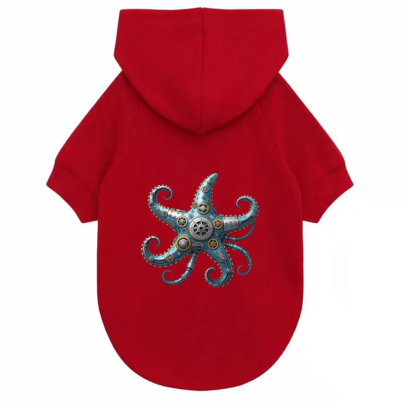 Outdoor Sport Coat - Unique Dog Coat | Cool Octopus