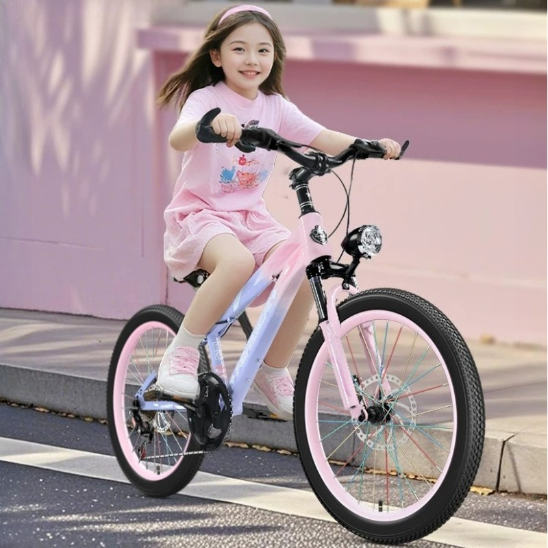 Outdoor Sport Using A Bike - Kids Mountain Bike for Girls 7-10