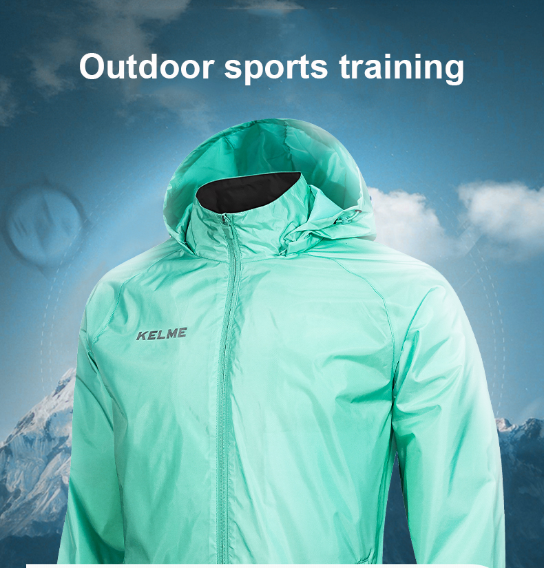 KELME Men's Waterproof Jacket  - огляд і ціна Outdoor Sport Coat