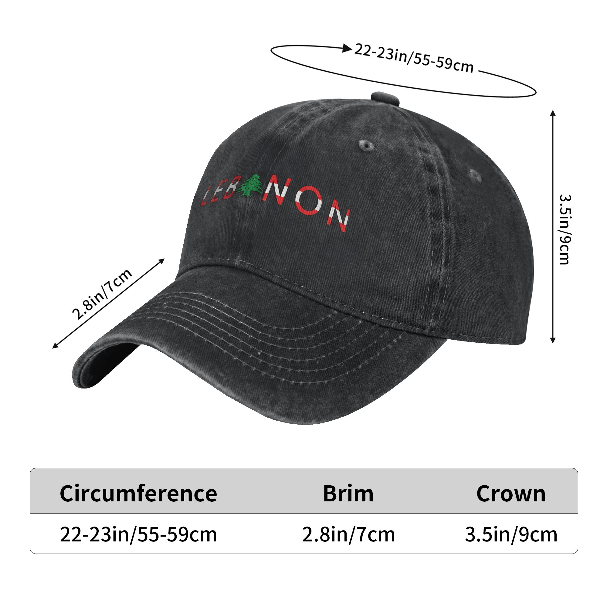 Summer Lebanon Flag  Baseball  - огляд і ціна Outdoor Sport Hat Classic