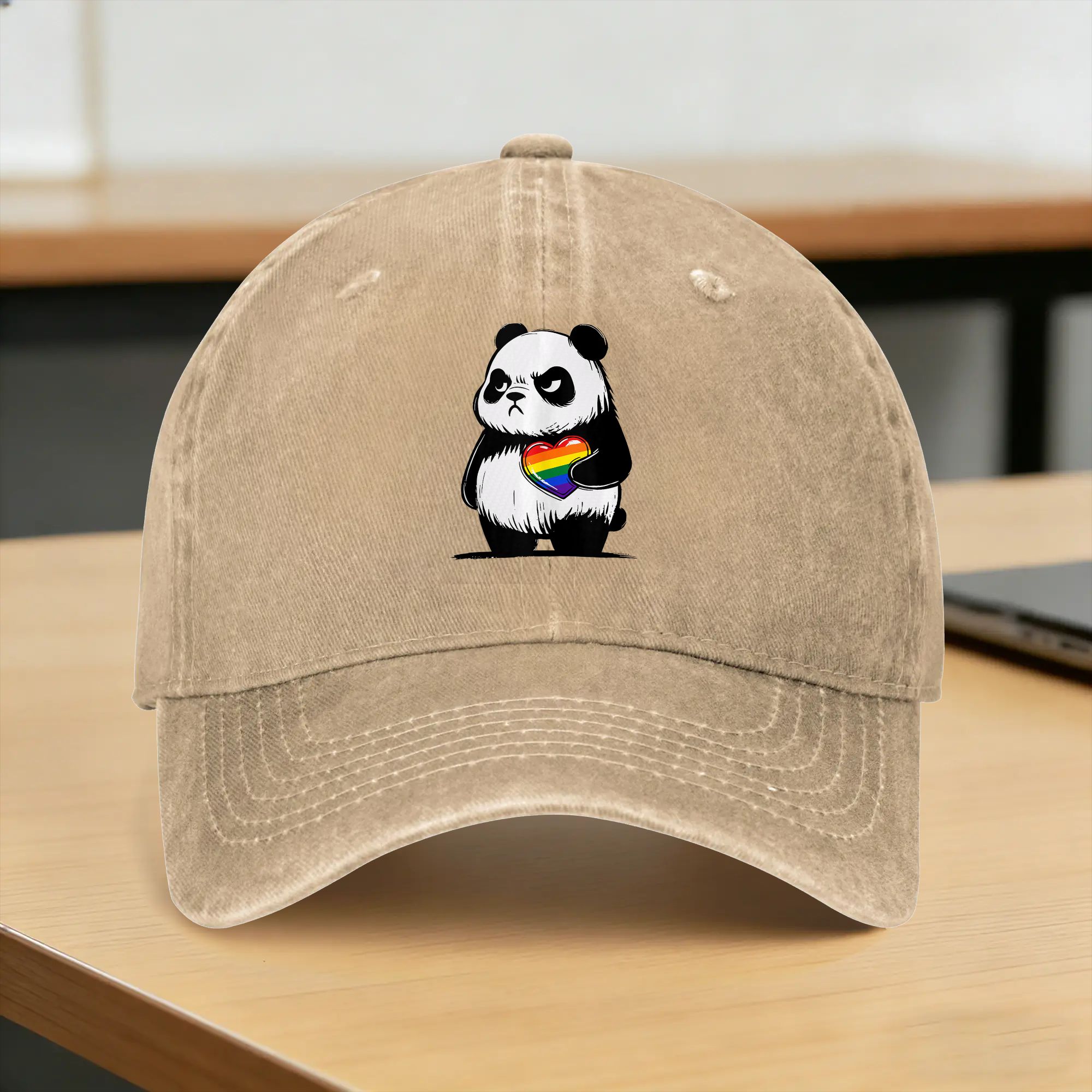 Angry Panda LGBTQ Pride Month  - огляд і ціна Outdoor Sport Hat Classic