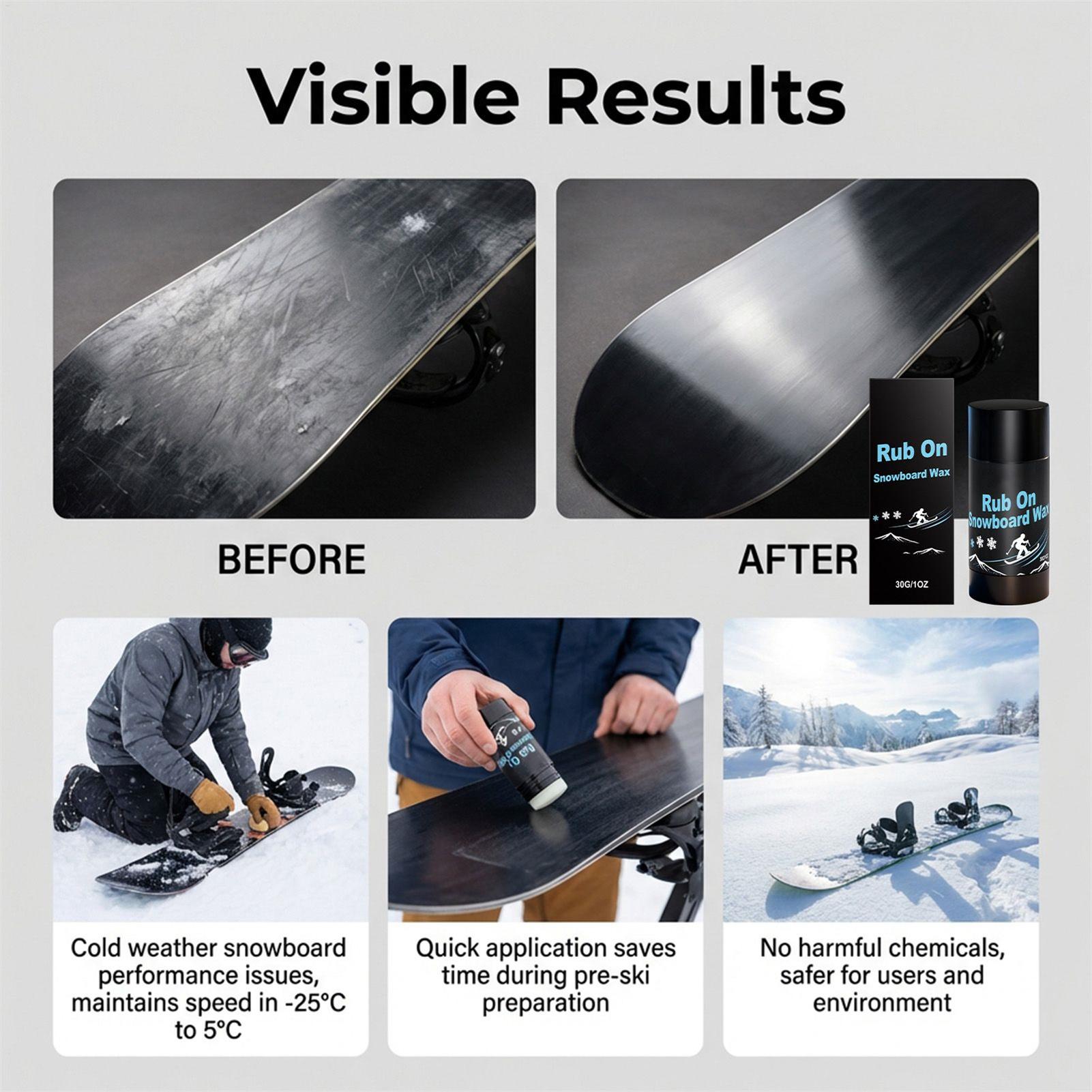 30g Rub-On Ski & Snowboard Wax - огляд і ціна Outdoor Sports