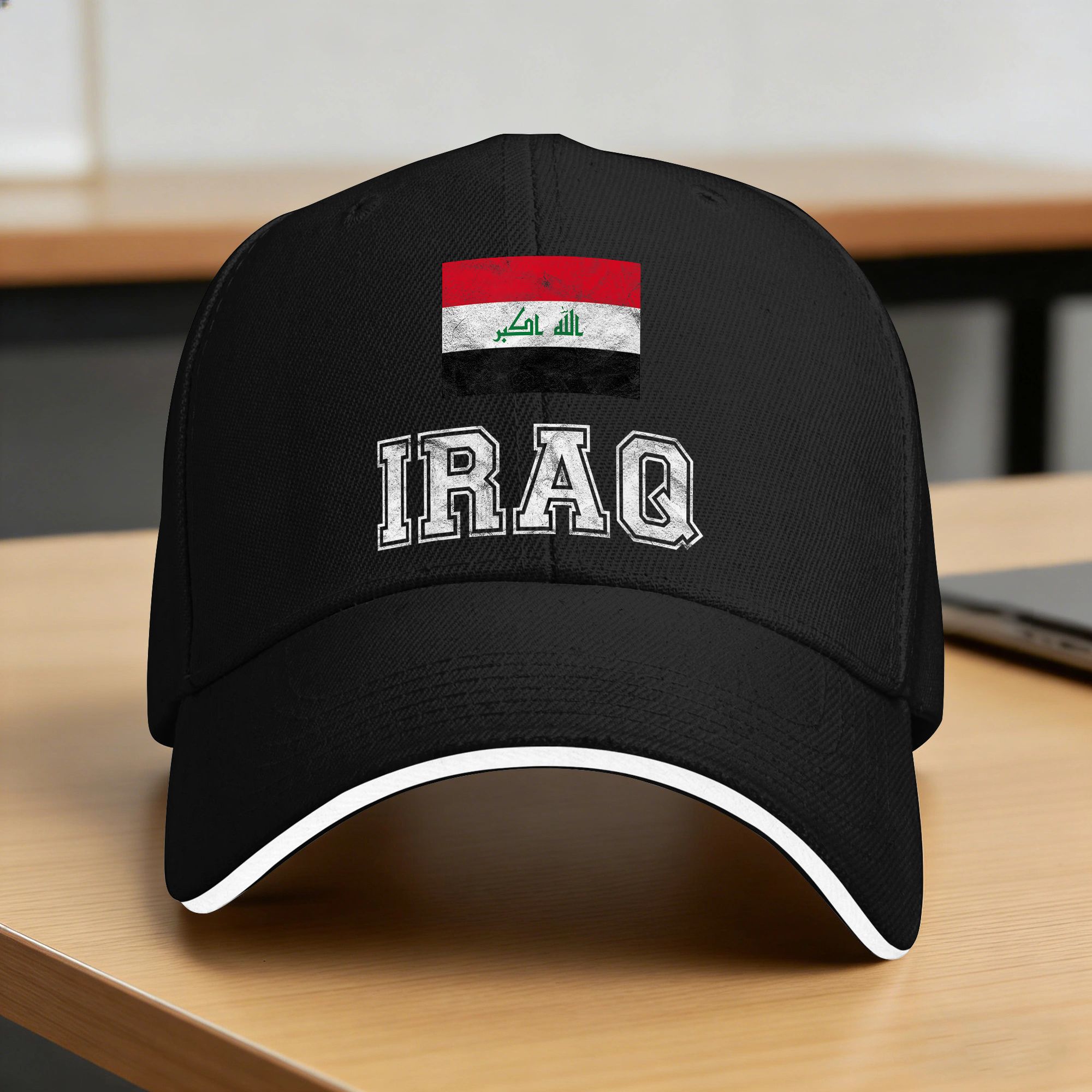 Iraq Flag Baseball Cap  Classi - огляд і ціна Outdoor Sport Hat Classic